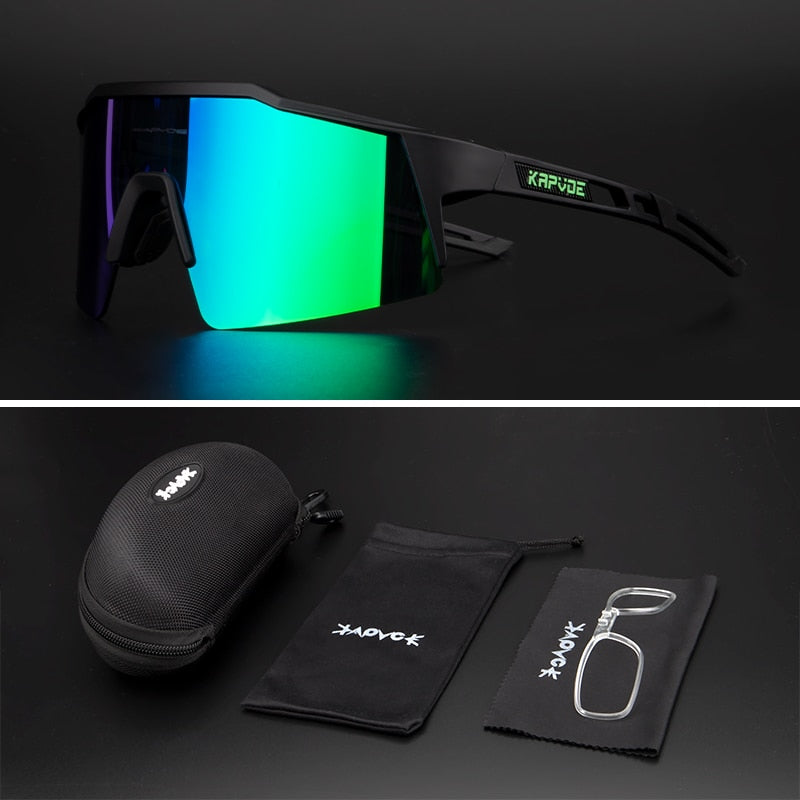 Gafas de ciclismo UV400, UNISEX, montaña, correr, pescar, deportes, polarizadas