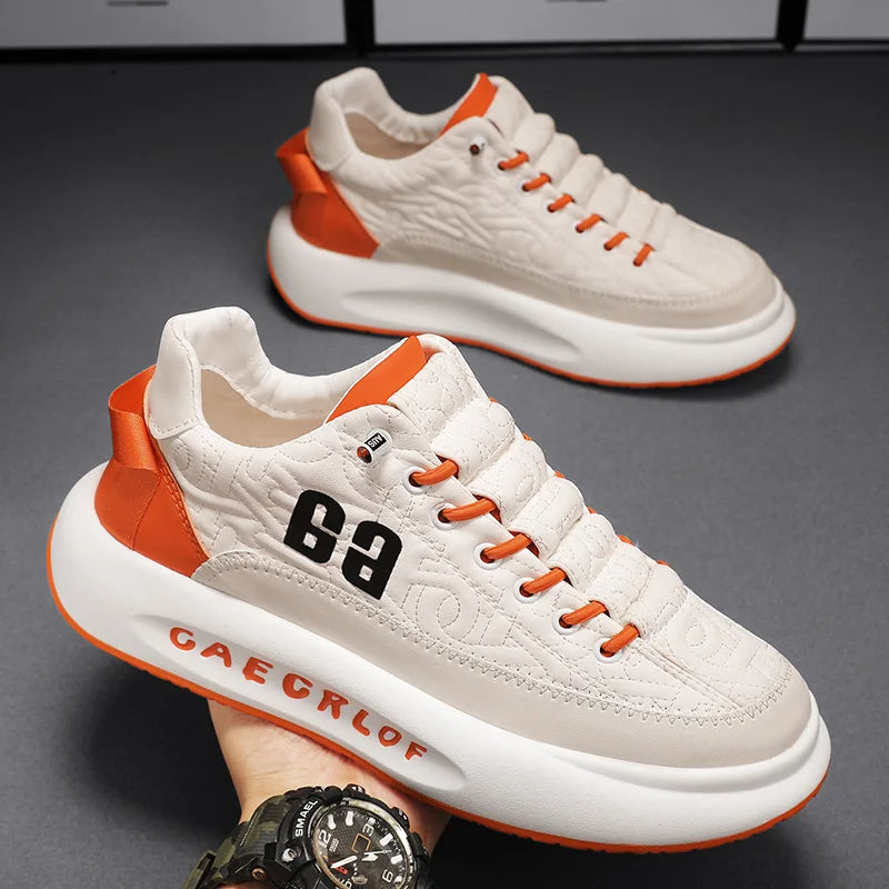 Zapatillas deportivas para hombre, transpirables, cómodas e informales, planas, antideslizantes.