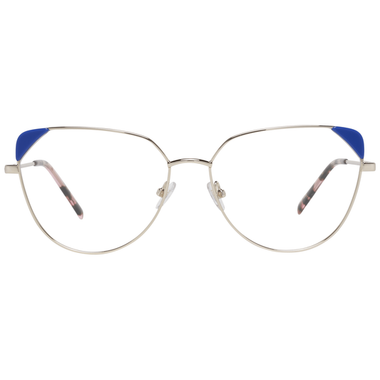 Emilio Pucci Gold Women Glasses Frame