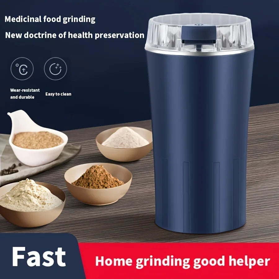 Molinillo de café eléctrico multifuncional con control de una sola pulsación, procesador de alimentos, licuadora para espresso, frutos secos.