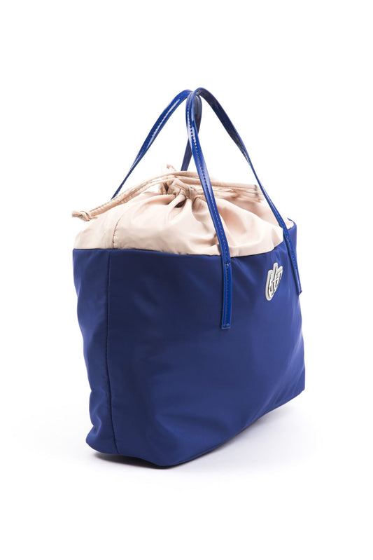 BYBLOS Blue Polyester Women Shoulder Bag