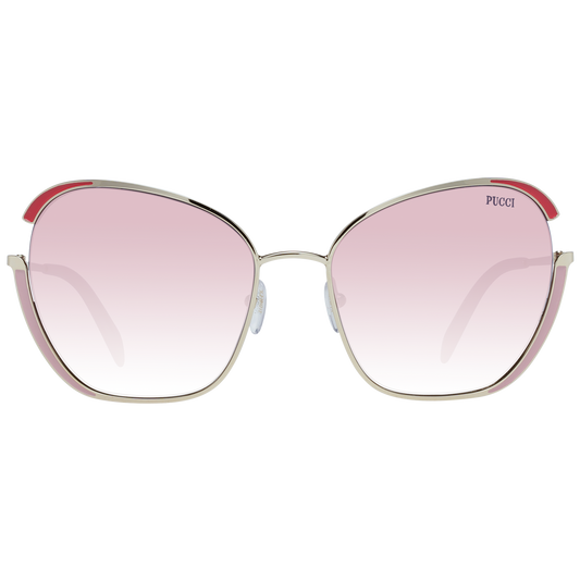 Emilio Pucci Gold Women Sunglass