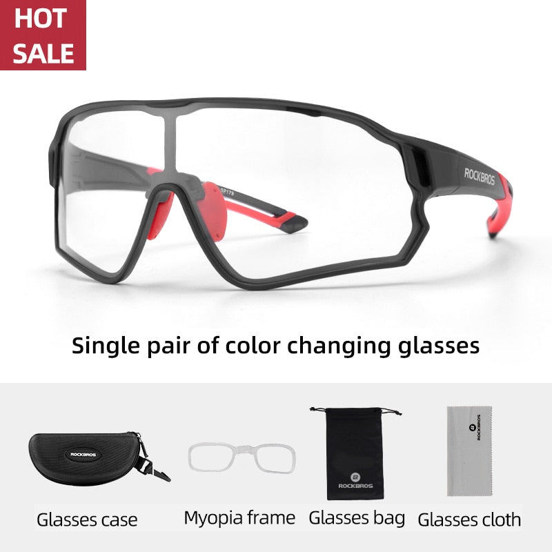 Gafas de ciclismo UNISEX, antirreflejos, ligeras, para senderismo, con protección UV400