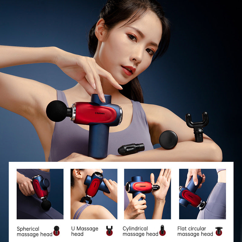 Masajeador muscular con pistola de fascia CP-F10, relajante muscular cervical, pistola menstrual eléctrica para piernas.