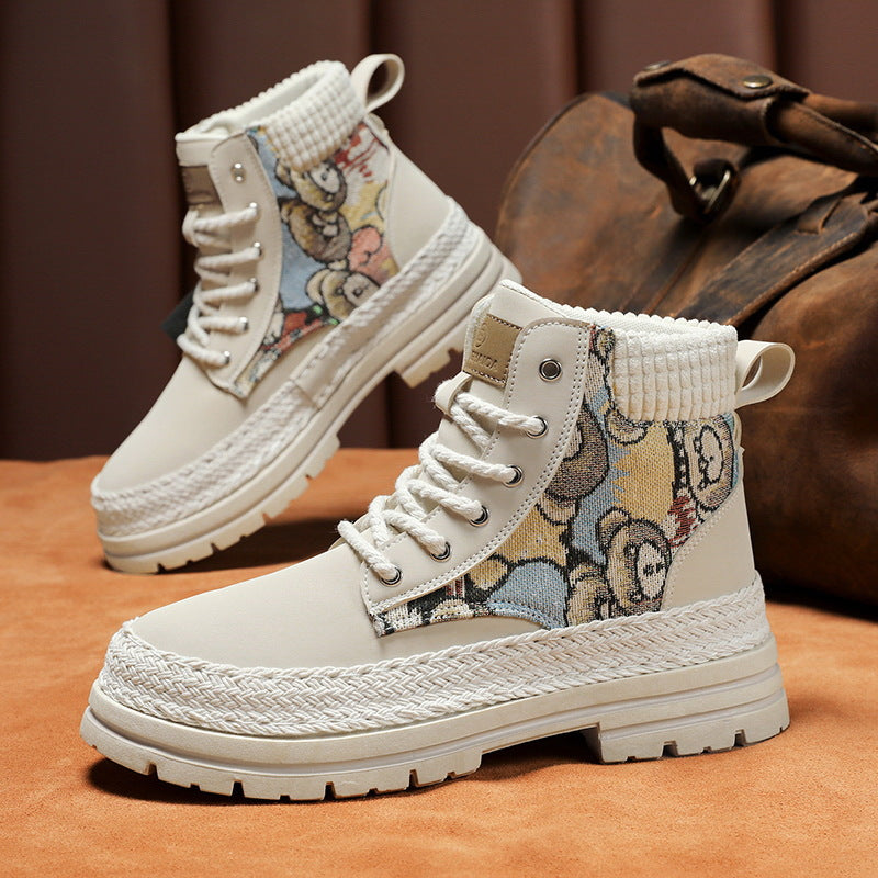 Botas Martin para hombre, casuales versátiles