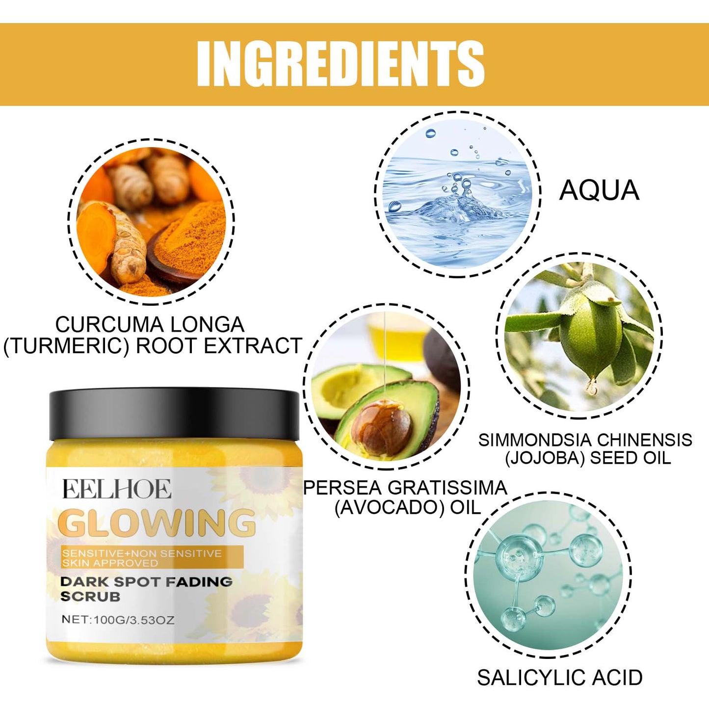 Set de cuidado de la piel con cúrcuma, limpiador hidratante y refrescante, control de grasa, líneas sutiles, set de limpieza nutritivo