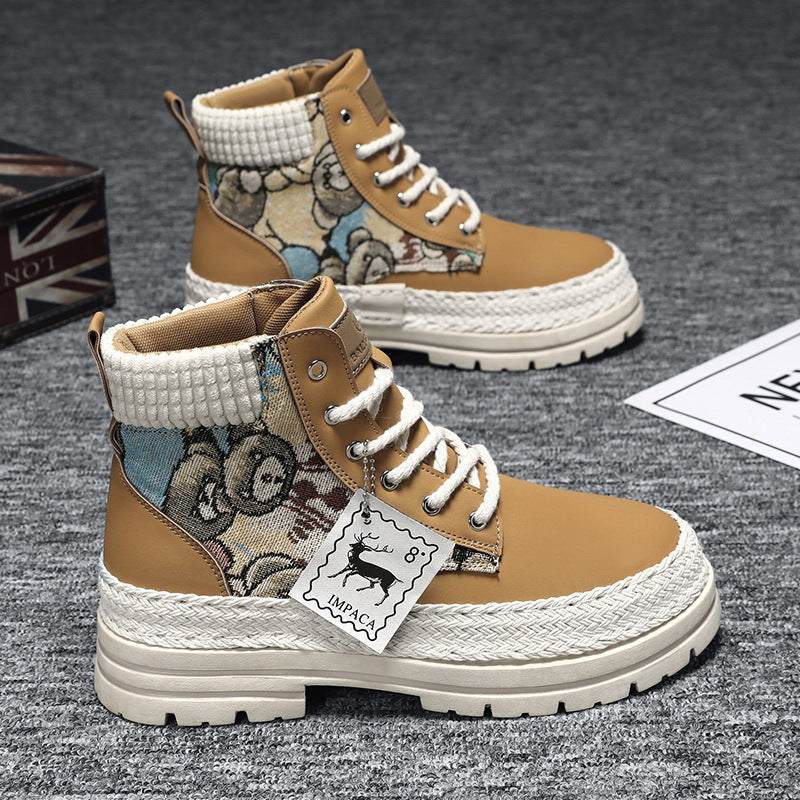 Botas Martin para hombre, casuales versátiles
