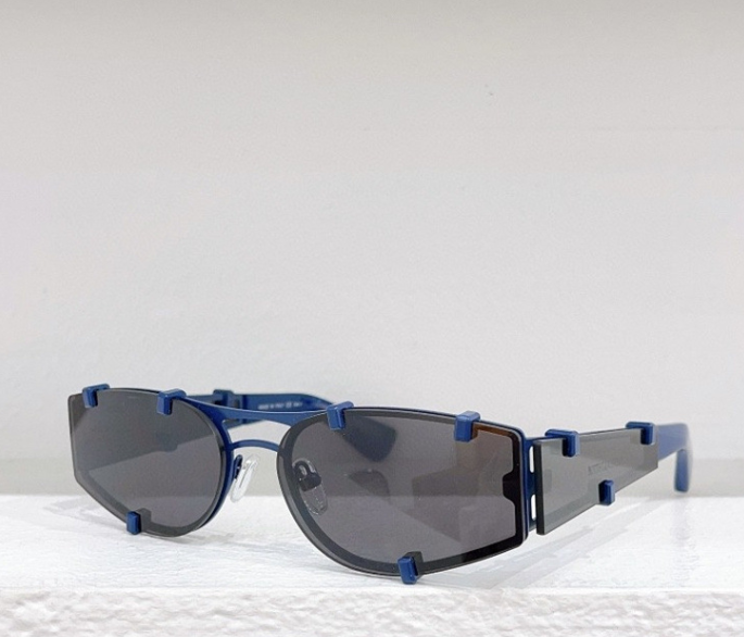 Gafas de sol de ojo de gato de metal de moda para hombre, gafas de sol pequeñas que favorecen el rostro.