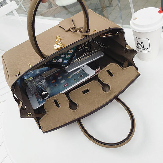 Bolso de mano con estampado, bolso bandolera de un solo hombro