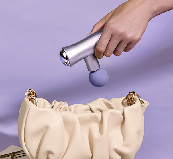 Masajeador de fascia Moyun, masajeador de relajación muscular, mini pistola de película para el cuello, pistola de masaje eléctrica