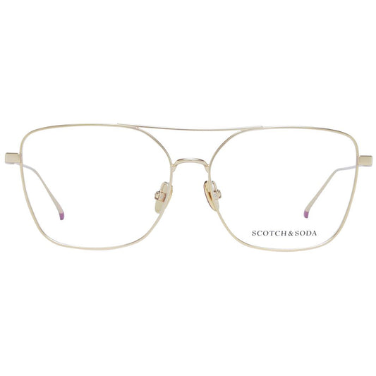 Scotch & Soda Gold Women Glasses Frame