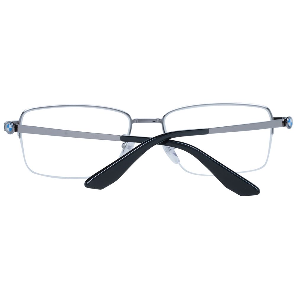 BMW Silver Men Glasses Frame