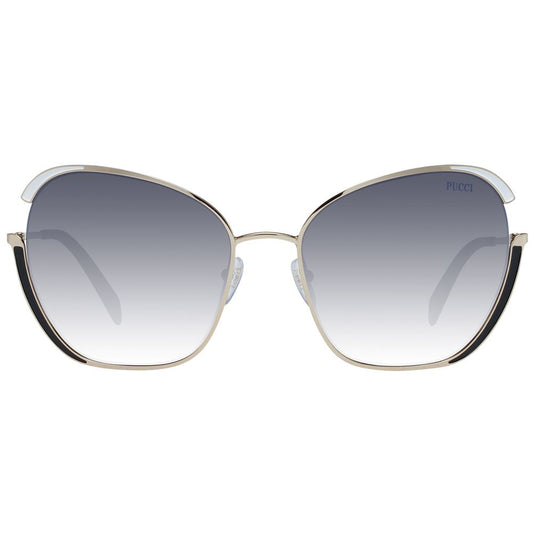 Emilio Pucci Gold Women Sunglass