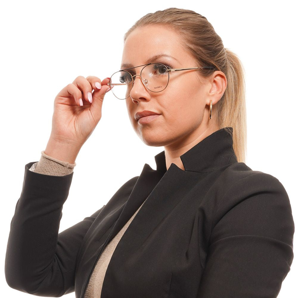 Max & Co Gold Women Glasses Frame