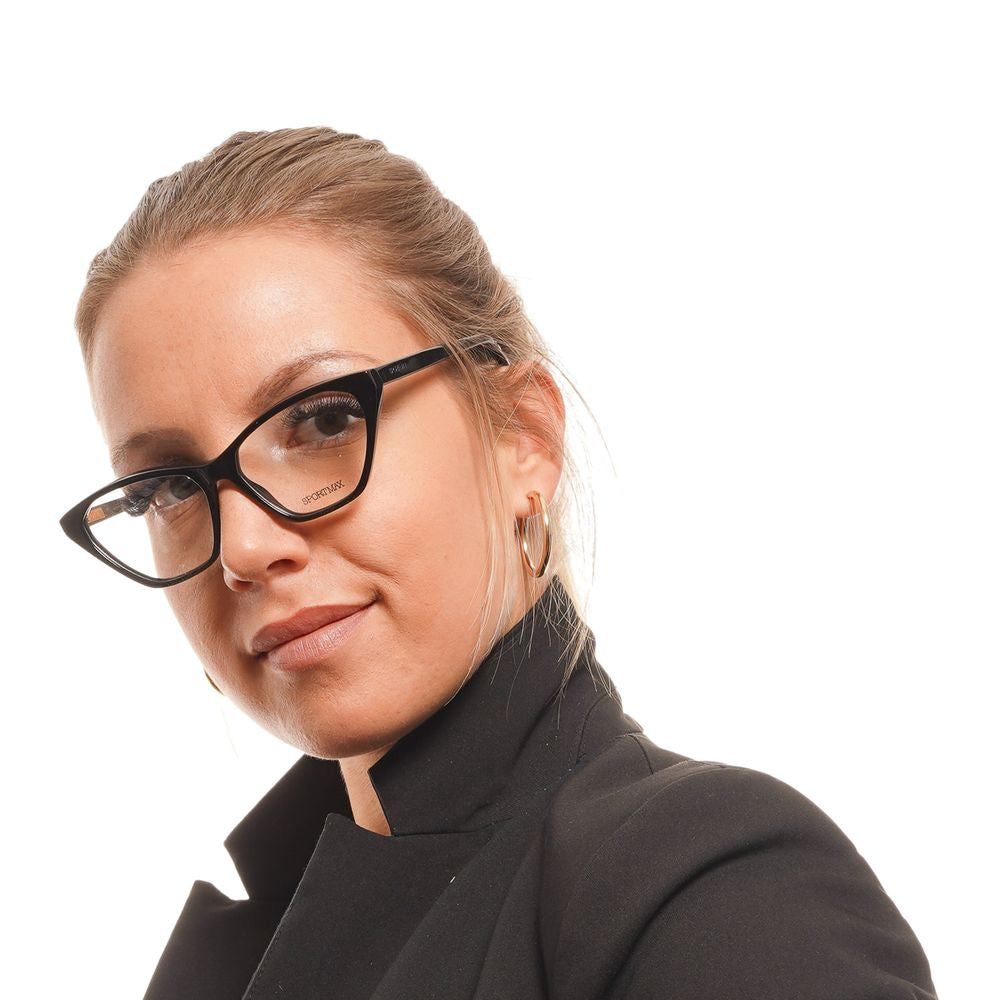 Sportmax Black Women Glasses Frame
