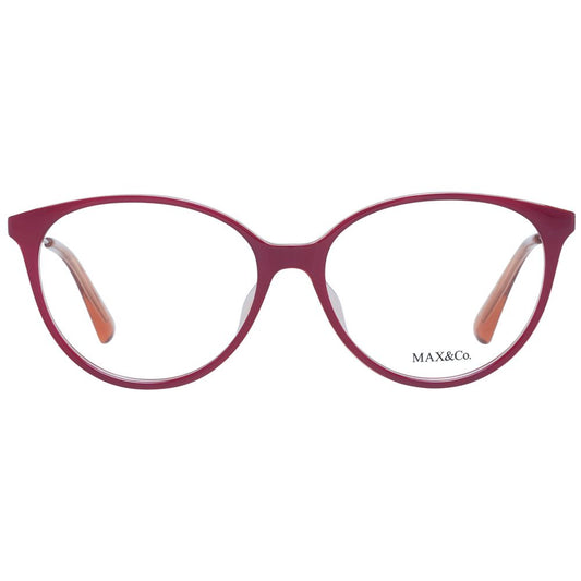 Max & Co Burgundy Women Glasses Frame