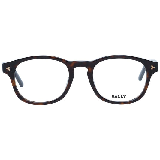 Bally Brown Men Glasses Frame