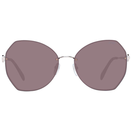 Emilio Pucci Rose Gold Women Sunglass