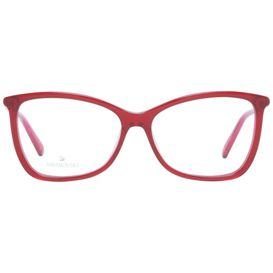 Swarovski Red Women Glasses Frame
