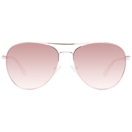 Guess Rose Gold Women Sunglass