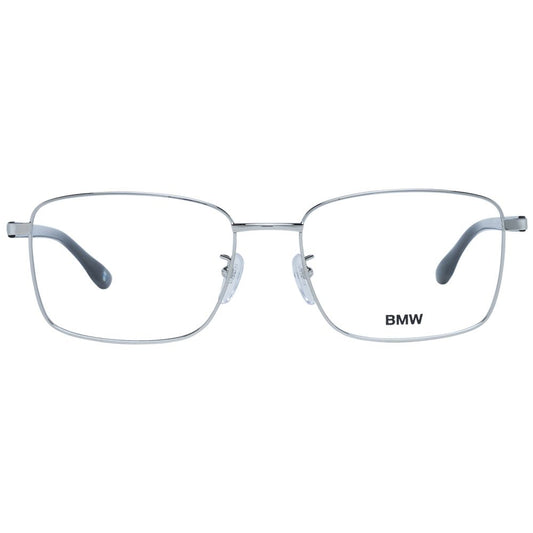 BMW Silver Men Glasses Frame