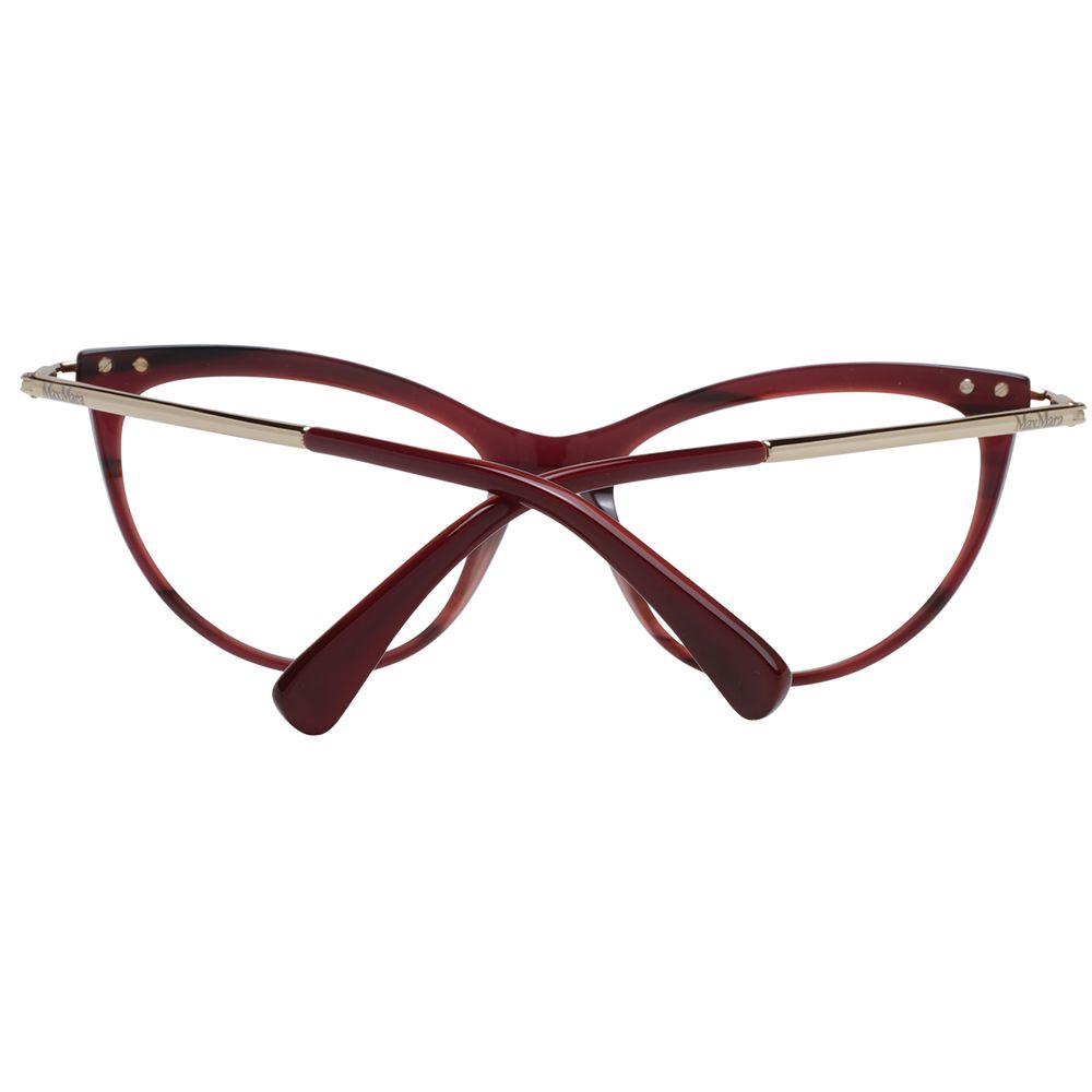 Max Mara Burgundy Women Glasses Frame