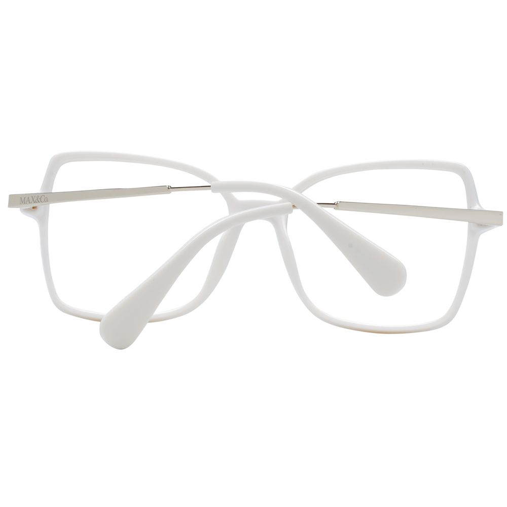 Max & Co White Women Glasses Frame