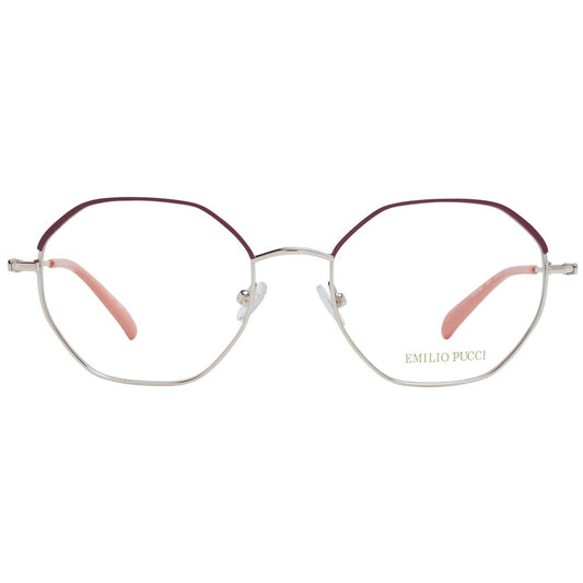 Emilio Pucci Red Women Glasses Frame