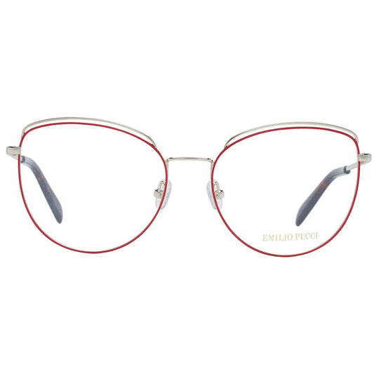 Emilio Pucci Red Women Glasses Frame