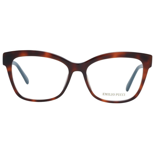 Emilio Pucci Brown Women Glasses Frame