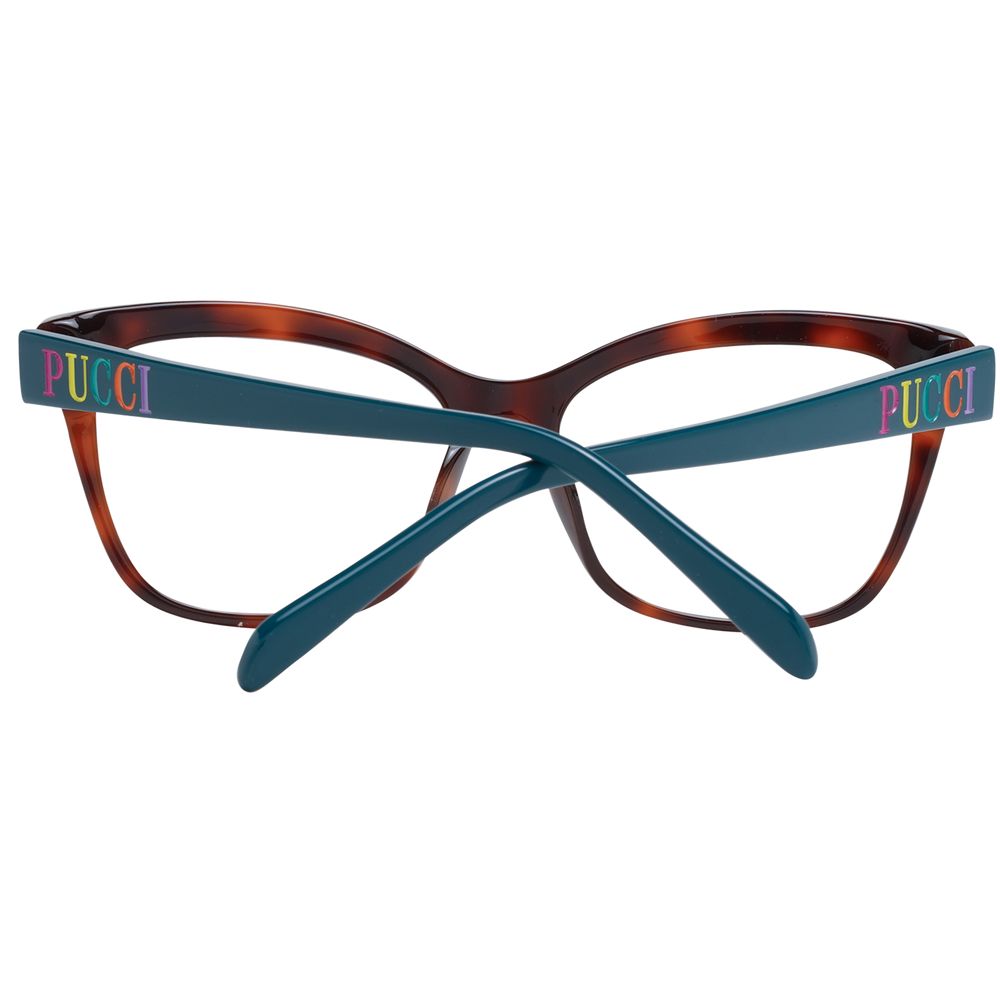 Emilio Pucci Brown Women Glasses Frame
