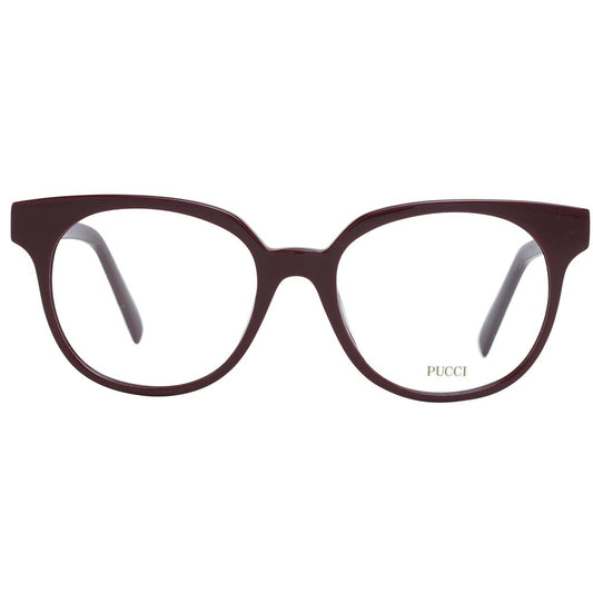 Emilio Pucci Burgundy Women Glasses Frame