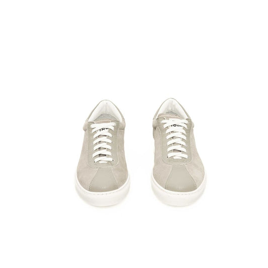 Cerruti 1881 Gray Cowhide Men's Sneaker