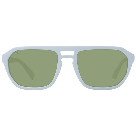 Serengeti White Men Sunglass