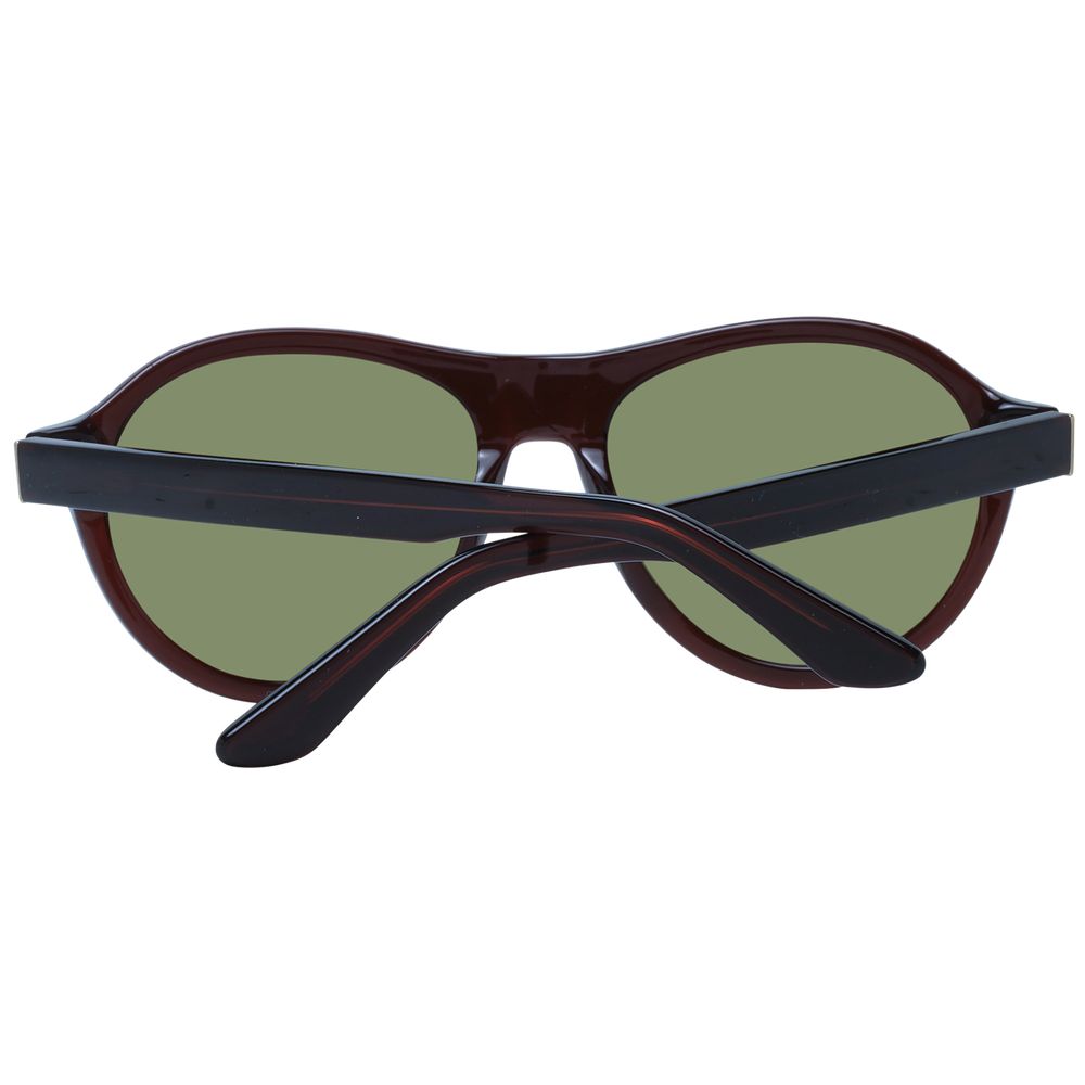Serengeti Brown Men Sunglass