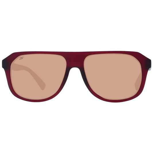 Serengeti Burgundy Men Sunglass