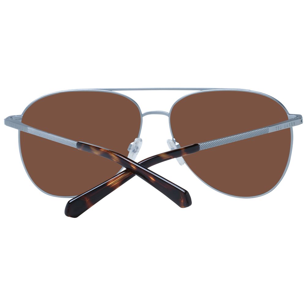 Ted Baker Silver Men Sunglass