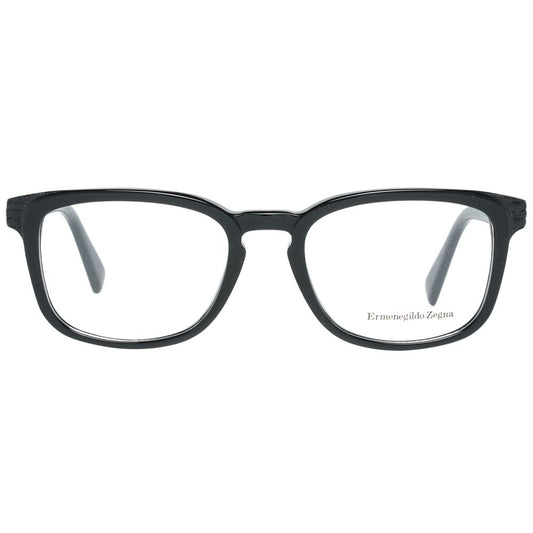 Ermenegildo Zegna Black Men Glasses Frame