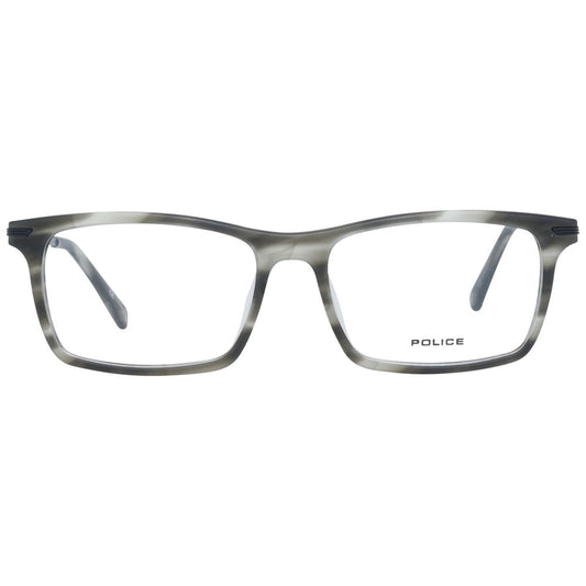 Police Gray Men Glasses Frame