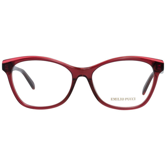 Emilio Pucci Red Women Glasses Frame