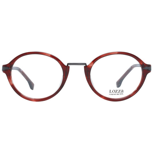Lozza Burgundy Unisex Glasses Frame