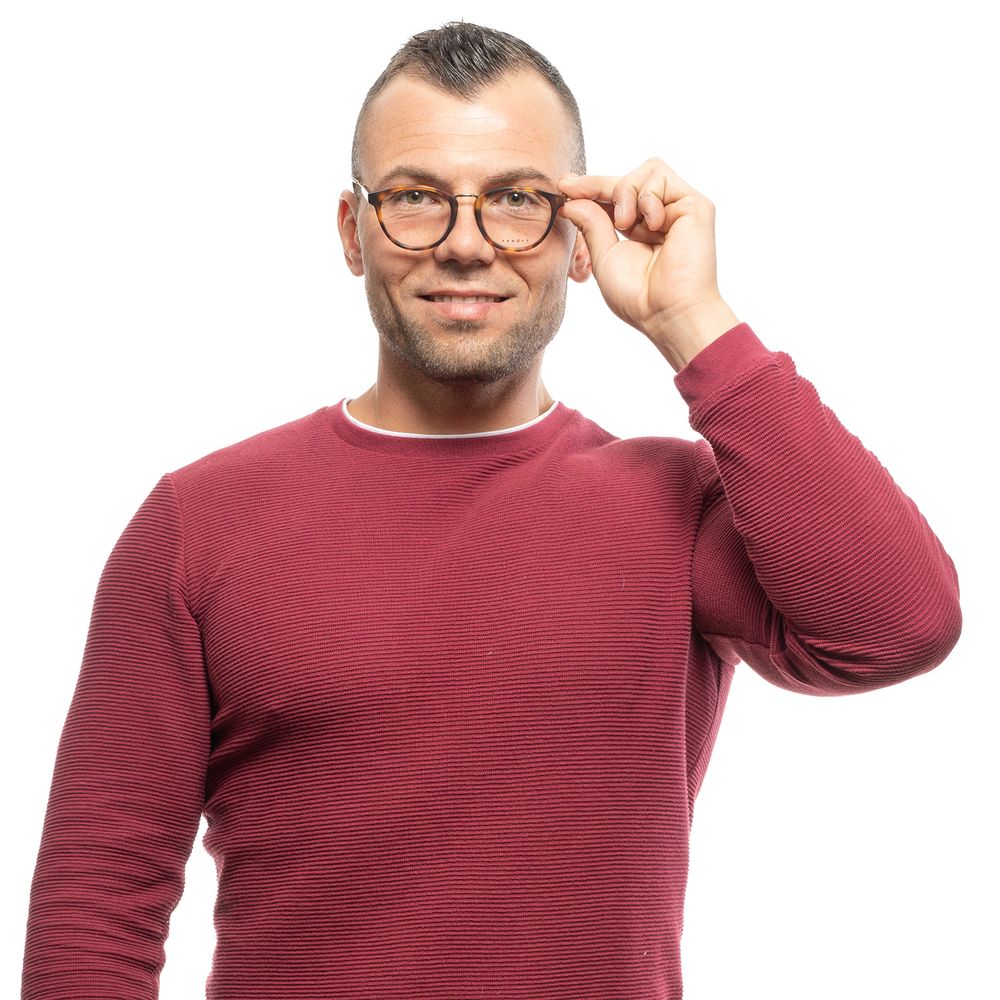Sandro Brown Men Glasses Frame