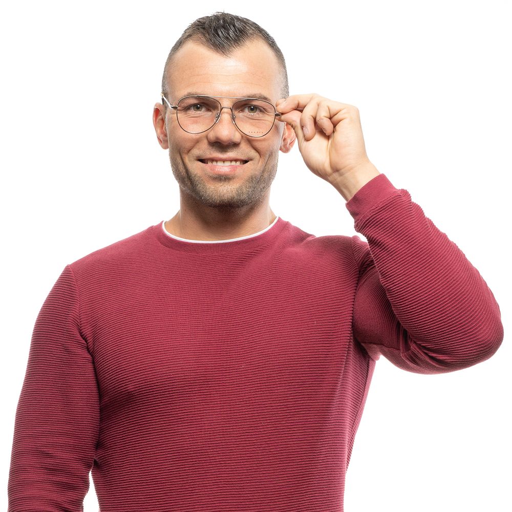 Sandro Gray Men Glasses Frame