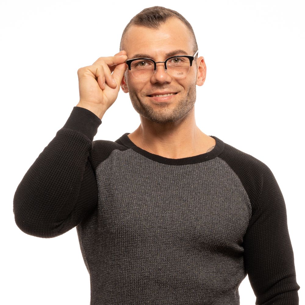 Lozza Black Unisex Glasses Frame