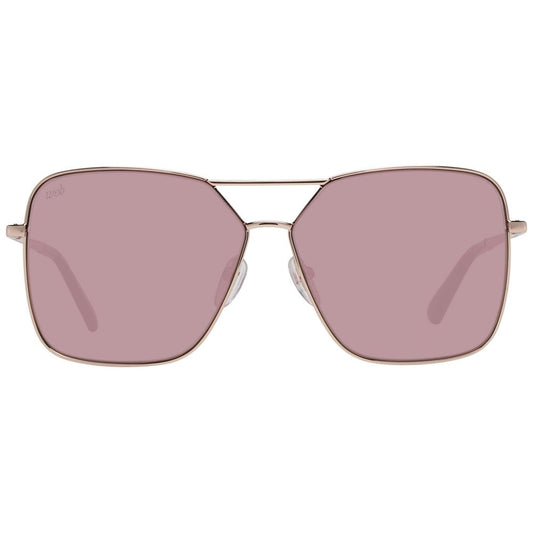 Web Rose Gold Women Sunglass