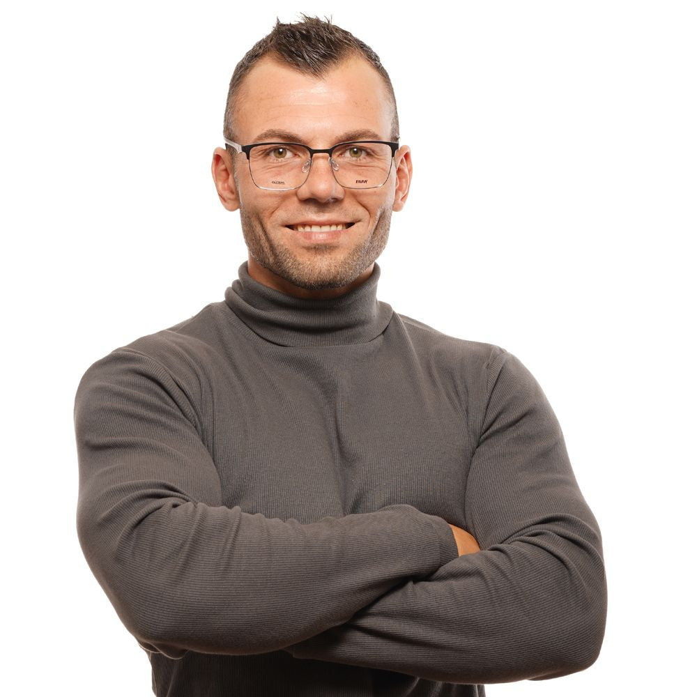 BMW Black Men Glasses Frame