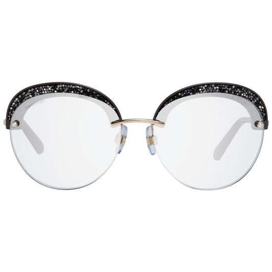 Swarovski Gold Women Sunglass