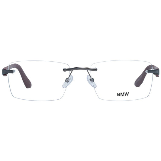 BMW Gray Men Glasses Frame
