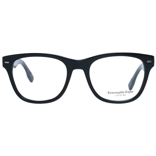 Ermenegildo Zegna Black Men Glasses Frame