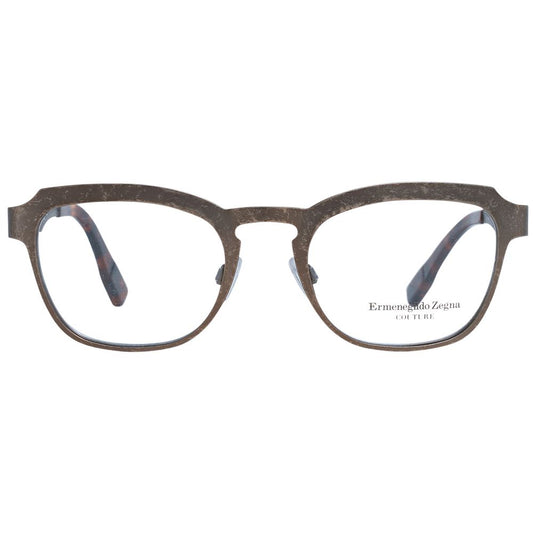 Ermenegildo Zegna Bronze Men Glasses Frame